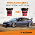 thumbnail image 5 of Maxpeedingrods Coilovers Adj. Damper Kit For Honda Civic 1988-1991 Acura Integra Shock Absorber, 5 of 8