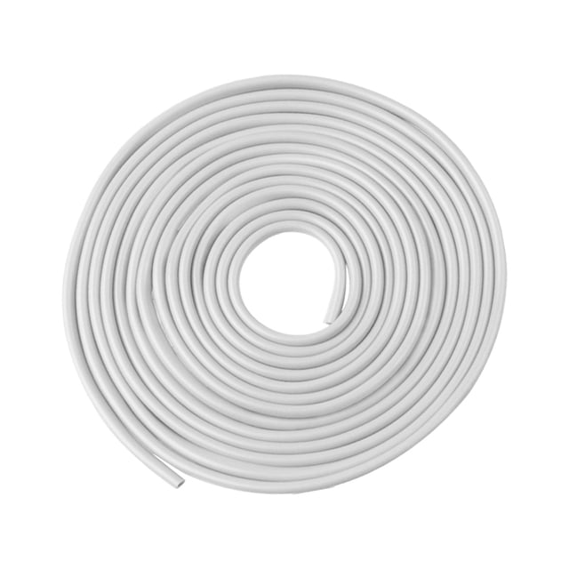 Protector de Borde de Puerta de Coche, Moldura de Protección Universal, Tira de Sellado Protectora Contra Arañazos, Goma de 10M para Camión ATV gris