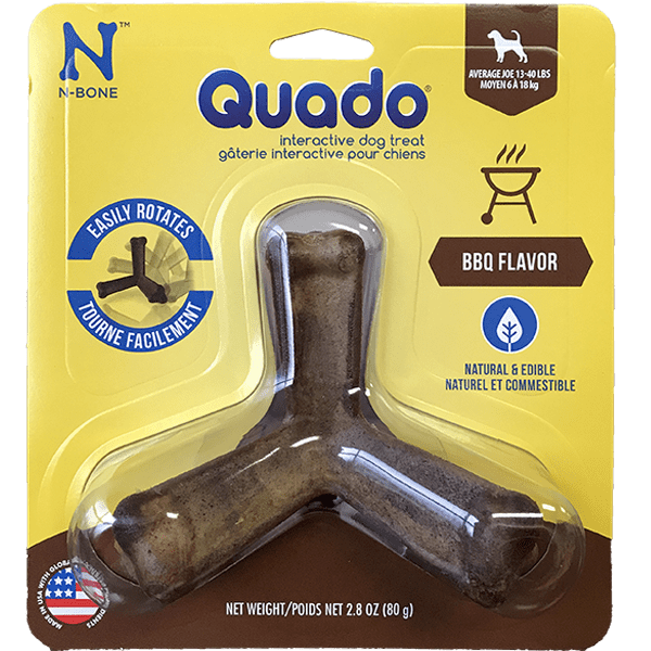 Quado Bones Interactive BBQ AVERAGE JOE Medium 2.8 oz
