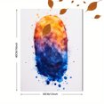 thumbnail image 3 of Qisvanset 12x16 Inch Fingerprint Bible Canvas Wall Art, Colorful God Masterpiece Housewarming Home Gift Decor, 3 of 8