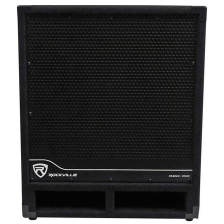 Rockville RBG15S 15" 1600w Active Powered PA Subwoofer w/DSP   Limiter Pro/DJ