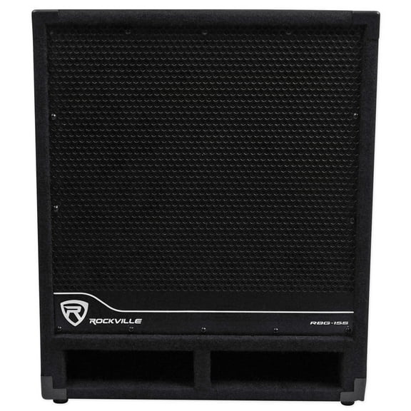 Rockville RBG15S 15" 1600w Active Powered PA Subwoofer w/DSP   Limiter Pro/DJ