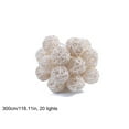 thumbnail image 5 of LED Rattan Ball String Lights USB Powered Fairy Lights for Bedroom Wedding Party Decor Indoor Outdoor Decorative Lighting(Beige), 5 of 6