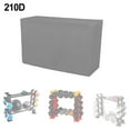 thumbnail image 2 of Cap for Dumbbell Rack Small Weight Rack Weight Storage Cover Dumbbell Rack Cover Gray, 2 of 8
