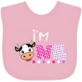 thumbnail image 3 of Inktastic I'm 1 Cute Cow and Polka Dots Boys or Girls Baby Bib, 3 of 4