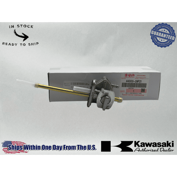Suzuki OEM 2000-23 DRZ400S DRZ400SM FUEL PETCOCK ON OFF VALVE 44300-29F21