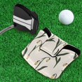 thumbnail image 5 of Haosy Minimalist Snowdrop Golf Mallet Putter Cover Strong Magnetic Leather Golf Club Headcover Closure, 5 of 7