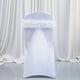 thumbnail image 3 of Fancy Chair Cover Sashes with Flower Bows for Wedding Party (Pack of 6), 3 of 8