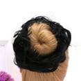 thumbnail image 3 of TOXMENT 2PCS Curly Hair Bun Extensions Messy Donut Chignon Hairpiece, 3 of 8