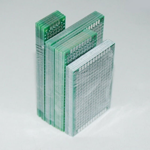 20pcs Set PCB ProtoBoard Circuit Board Stripboard 2X8 3X7 4X6 5X7 5pcs Each