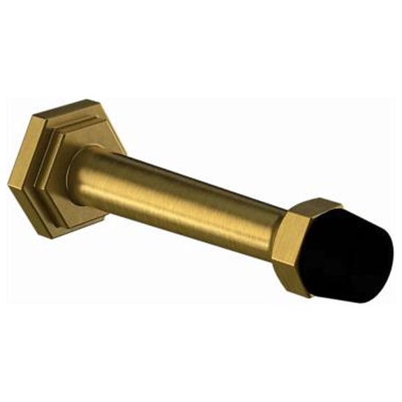 National Hardware N830-532 Powell Door Stop, Brushed Gold - Quantity 10