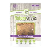 Nature Gnaws Salmon Jerky Bites Dog Treats, 8 oz