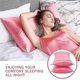 thumbnail image 3 of 2025 Latest Model Two-pack Satin Pillowcases For Hair And Skin, 3 of 5