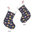 thumbnail image 3 of Balery Turtle Pattern Christmas Stockings with Initials, 18" Large Knit Christmas Stocking,Xmas Stocking for Kids, Holiday and Family Stocking, 3 of 7