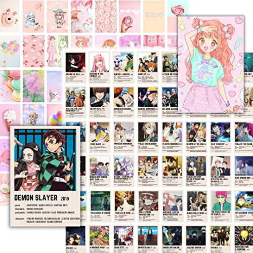 Anime Posters for Anime Decor Aesthetic Stuff, Cute Anime Stuff for Anime  Room Decor for Bedroom, Anime Photocards for Anime Wall Decor, Anime  Posters for Girls Room, Cute Anime Gift Idea for