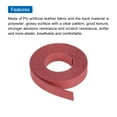 thumbnail image 4 of Unique Bargains Leather Straps Strip Belt 1.2cm(0.5' Width) Leather Strips String Bright Red for DIY Craft, Key Chains, 4 of 5