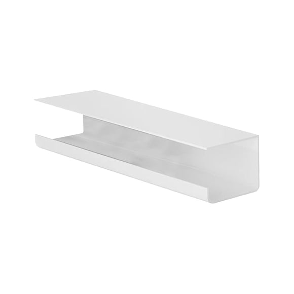 Organizador de cables para debajo del escritorio, soporte para cables para ordenador de oficina en casa Blanco 40cm BLESIY Caja de almacenamiento de cables