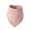 Pink, variant on Huangxinggg Baby Triangle Scarf Bib Water Absorbent Spitting Up 6 Layer Snap Button Baby Bib 0 1 Year 3 Silicone Pack
