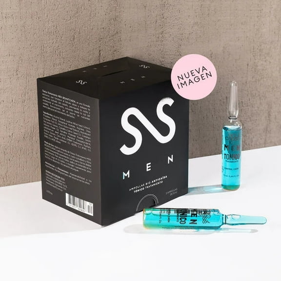 Ampoules to strengthens the hair follicle and restores the structure of damaged hair (12 Pack) biocress 10 ampolletas tonico bioanticaida men