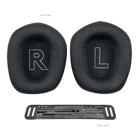 Almohadillas + Diadema Compatibles Con Logitech G733 G335 NEGRO