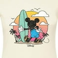 thumbnail image 3 of Disney - Mickey & Friends - Surf & Sun - Retro Style - Juniors Fitted Graphic T-Shirt, 3 of 5