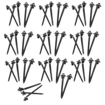 50Pack Cable Ties Nylon Car Cable Tie Fastener Clips Loom Hose Clamp Fastening Zip Strap Kit