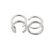 thumbnail image 1 of 2 uds anillos de labios para mujer, anillo médico de titanio y acero para nariz falsa, Piercing para el tabique, anillo para la boca, Piercing falso para el cuerpo, aro de Clip Tan Jianjun unisex, 1 of 2