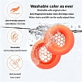 thumbnail image 4 of Silicone Protective Case for CMF by NOTHING Headphone Pro, Soft Washable Earbud Cover, Anti-Scratch Shockproof Skin, Precise Fit, Black, 4 of 8