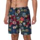 thumbnail image 1 of Balery Adventure Camping Badge Bañador para hombre, shorts de playa de secado rápido con entrepierna y forro de compresión-X-Large, 1 of 6