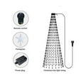 thumbnail image 6 of 5Ft Smart Christmas Tree Lights - 400 LEDs with Remote & App Control - Music Sync, 11Modes - Green Wire, Suitable for Artificial Tree - Multicolor & Warm White for Indoor, 6 of 7