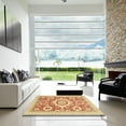 thumbnail image 6 of Ahgly Company Indoor Square Abstract Mustard Yellow Abstract Area Rugs, 6' Square, 6 of 6