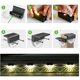 thumbnail image 4 of Luces solares LED para patio, luces solares para escaleras, luces solares LED impermeables para patio, patio, entrada, porche, entrada, blanco cálido/color de cadena, 4 of 5