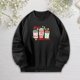 thumbnail image 2 of Jersey informal, sudadera suave y elegante, Tops para senderismo, pesca, uso diario XL Yuyangstore Jersey de mujer, 2 of 8