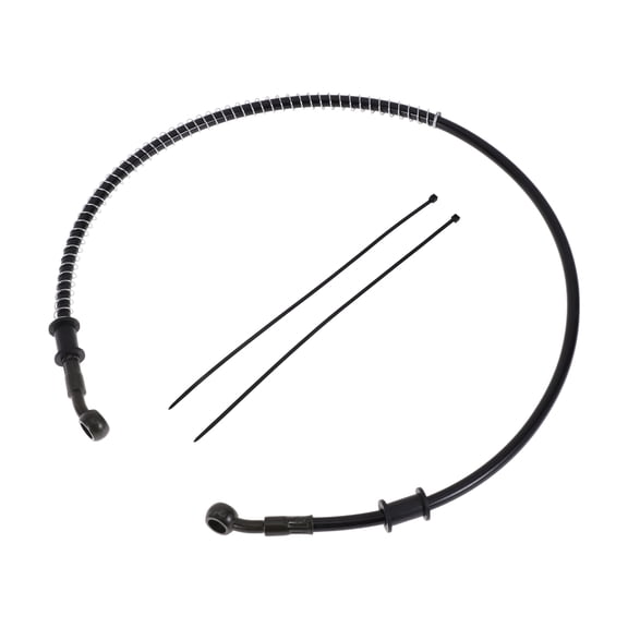 80cm Motorcycle Brake Clutch Oil Hose Line Cable Ties Motorcycle Hydraulic Brake Line for Motorcycles Dirt bikes ATV Black