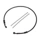 thumbnail image 1 of Manguera de aceite de freno de motocicleta de 80 cm, cable de abrazaderas de embrague hidráulico para motocicletas, bicicletas de tierra, ATV, negro, 1 of 6