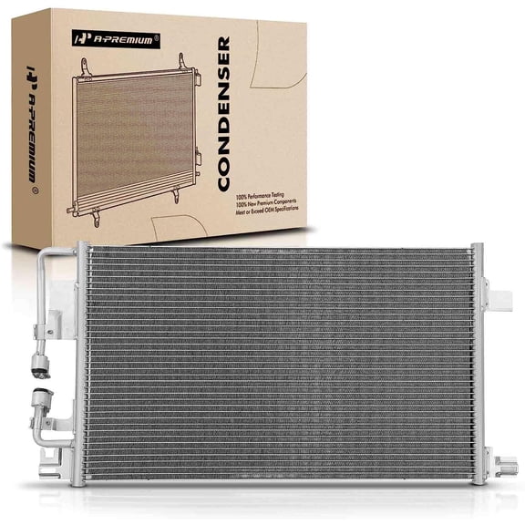 A-Premium Air Conditioning A/C Condenser Compatible with Saturn Vue 2002-2004 2.2L 3.0L, Replace# 3107, 15807005
