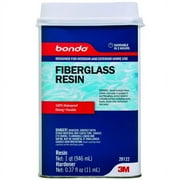 Bondo 20122 Fiberglass Resin, Clear Quart, Each