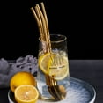 thumbnail image 5 of Grandest Birch 8PCS Straw Spoon with Long Handle Reusable Sturdy Multi-functional Stainless Steel Kitchen Tools Fruit Spoons for Dining Room, 5 of 12