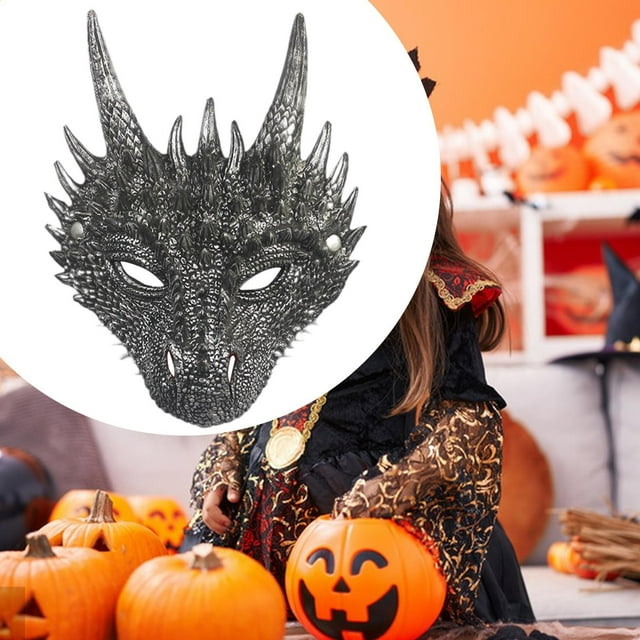 BELOVING Dragon Costume de Cosplay Couvre-Chef Fantaisie pour Jeu de Rôle Fête d'Anniversaire