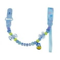 thumbnail image 3 of Cute Cartoon Baby Pacifier Clip - Silicone Anti-Drop Pacifier Holder with Safety Chain, Newborn Feeding Accessories & Teething Toy, 3 of 4