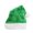 Green, variant on Christmas Santa Hat,Short Plush Funny Christmas Hats Thickened Lengthened Santa Claus Cap Xmas Hat for Adults