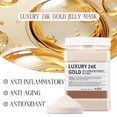thumbnail image 3 of Mascarilla facial de gelatina GUOYAOLIFU, oro de 24 quilates, 680 ml, hidratante e hidratante, 3 of 6