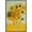 Barnwood Framed Version, variant on Sunflowers by Vincent van Gogh Wall Poster, 22.375" x 34"