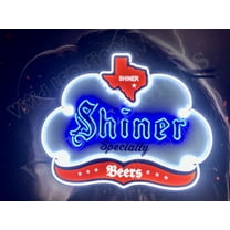 Queen Sense 32"x24" Shiner Speacialty Beer LED Sign Light Neon Signs With Dimmer Wall Decor Party Home Lights W132SSBLVVD-XLED