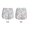 thumbnail image 6 of Goofa Cute Rabbit And Heart Printed Women 2 in 1 Running Shorts,Quick Dry Athletic Workout Shorts,High Waisted Athletic Shorts with Liner Pockets-Small, 6 of 9