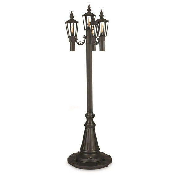 Patio Living Concepts Islander 00340 - Citronella Four Flame Patio Lantern - Park Style