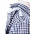 thumbnail image 6 of SiiRoh Men Elderly Adaptive Tee Shirts Open Back with Full Back Overlap Loose Long Sleeve Button-up Shirt for Daily Caring Dark Blue L, 6 of 7
