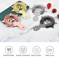 thumbnail image 3 of Stainless Steel Bar Strainer, Effective Filtration, Multifunctional Stainless Steel Cocktail Strainer Ice Separator, 3 of 7