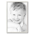 thumbnail image 2 of ArtToFrames 18" x 27" White Square Star Emboss Picture Frame, 18x27 inch White Wood Poster Frame (WOM-5125),  Pack, 2 of 7