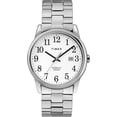thumbnail image 1 of Reloj Timex Easy Reader TW2R58400 Caja 38 mm Banda Ajustable Acero Inoxidable Plateado para Hombre, 1 of 2